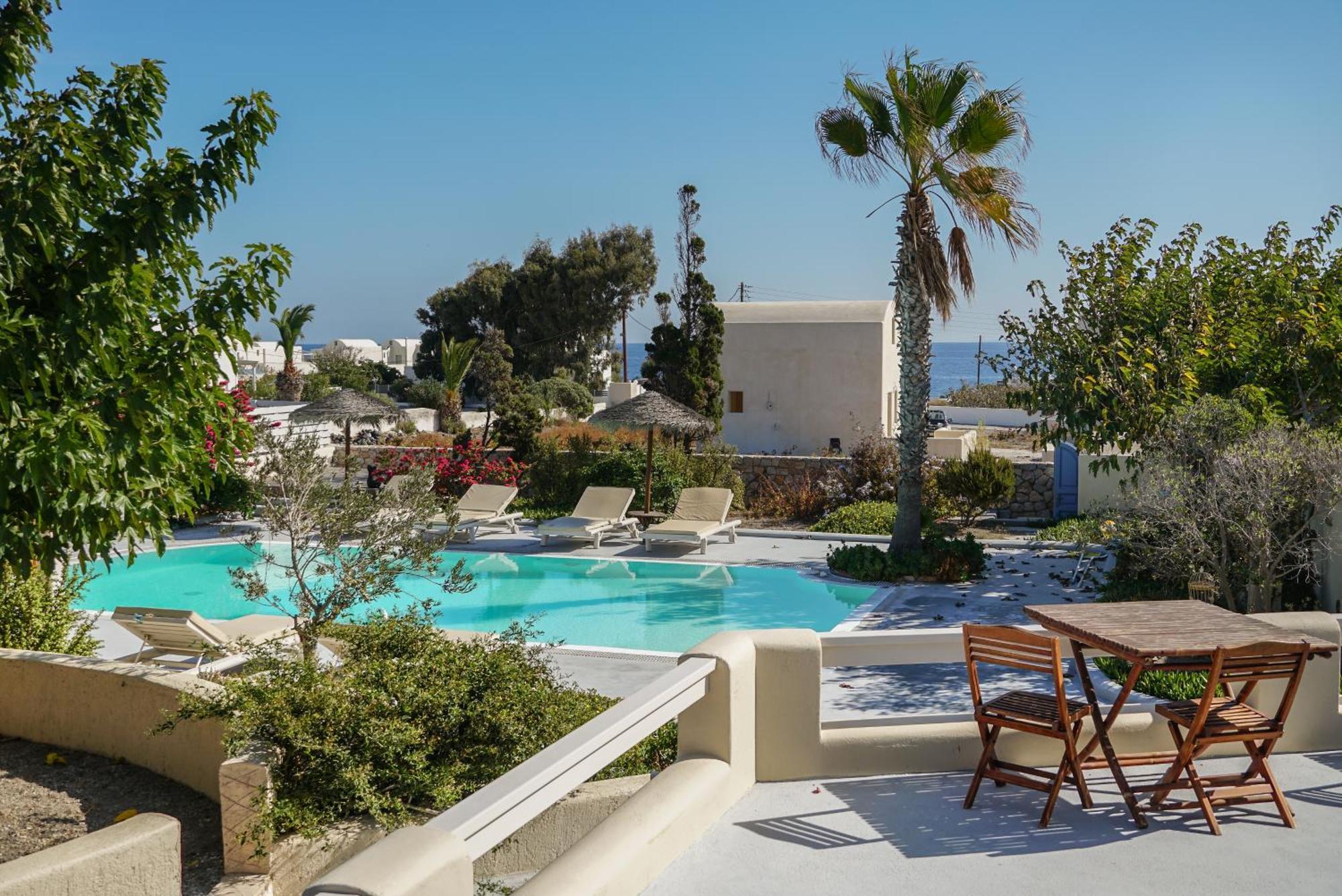 Theros Houses Santorini Kamari  Luaran gambar