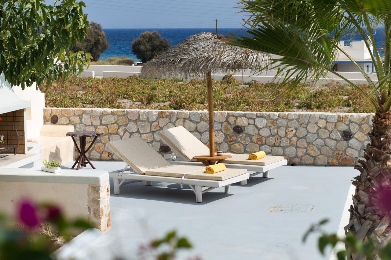 Theros Houses Santorini Kamari  Luaran gambar