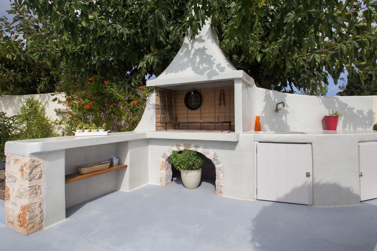 Theros Houses Santorini Kamari  Luaran gambar