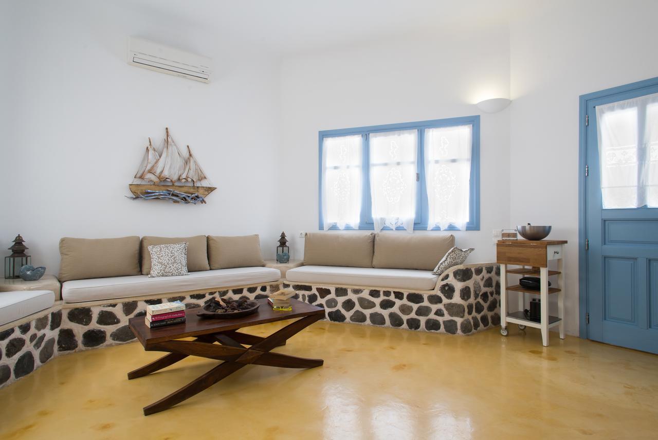 Theros Houses Santorini Kamari  Luaran gambar