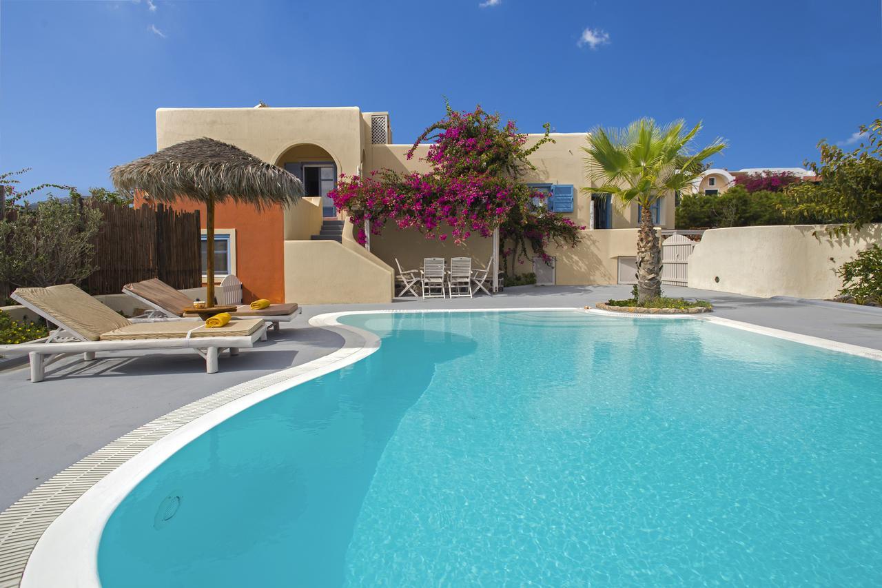 Theros Houses Santorini Kamari  Luaran gambar