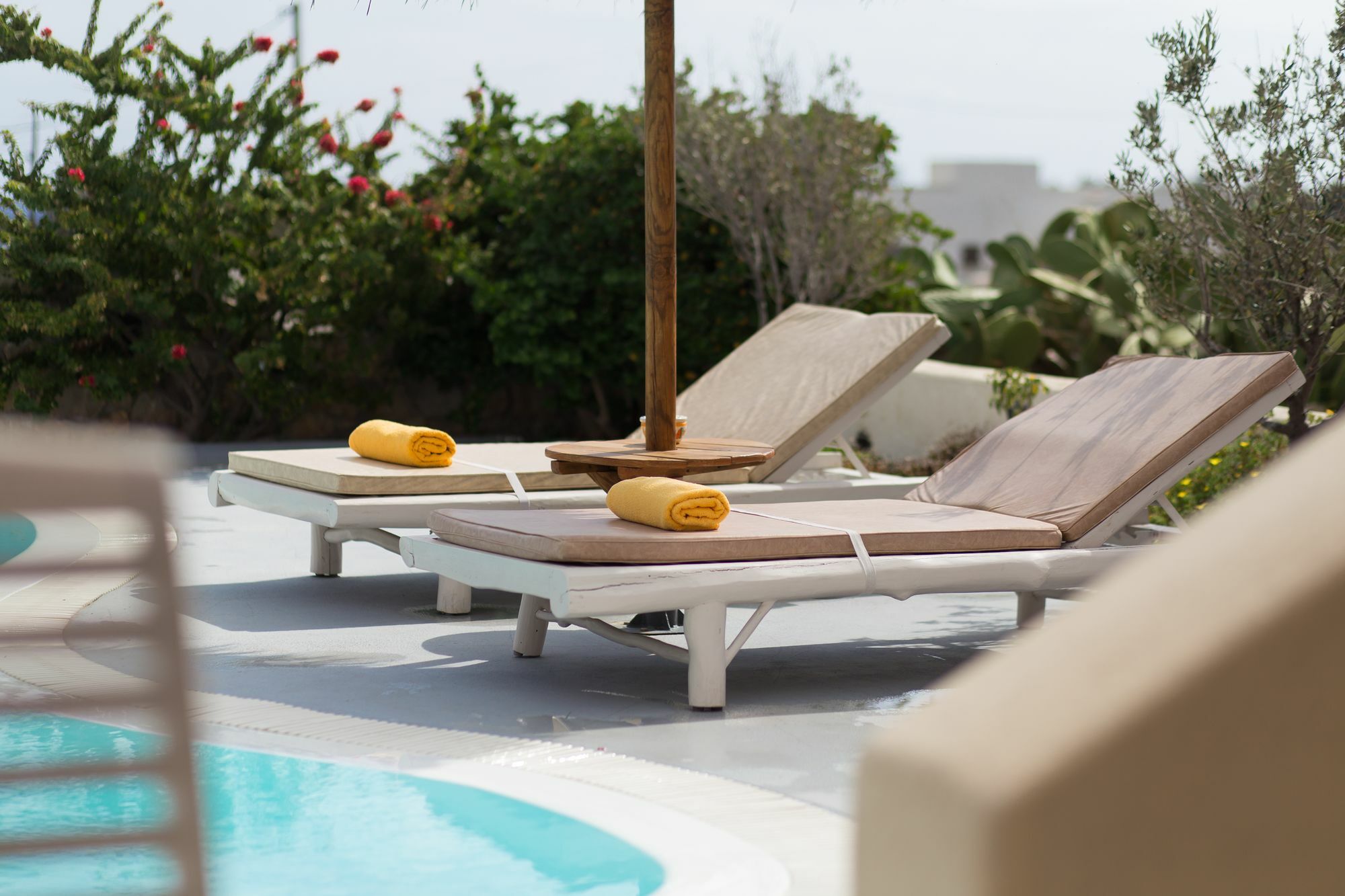 Theros Houses Santorini Kamari  Luaran gambar