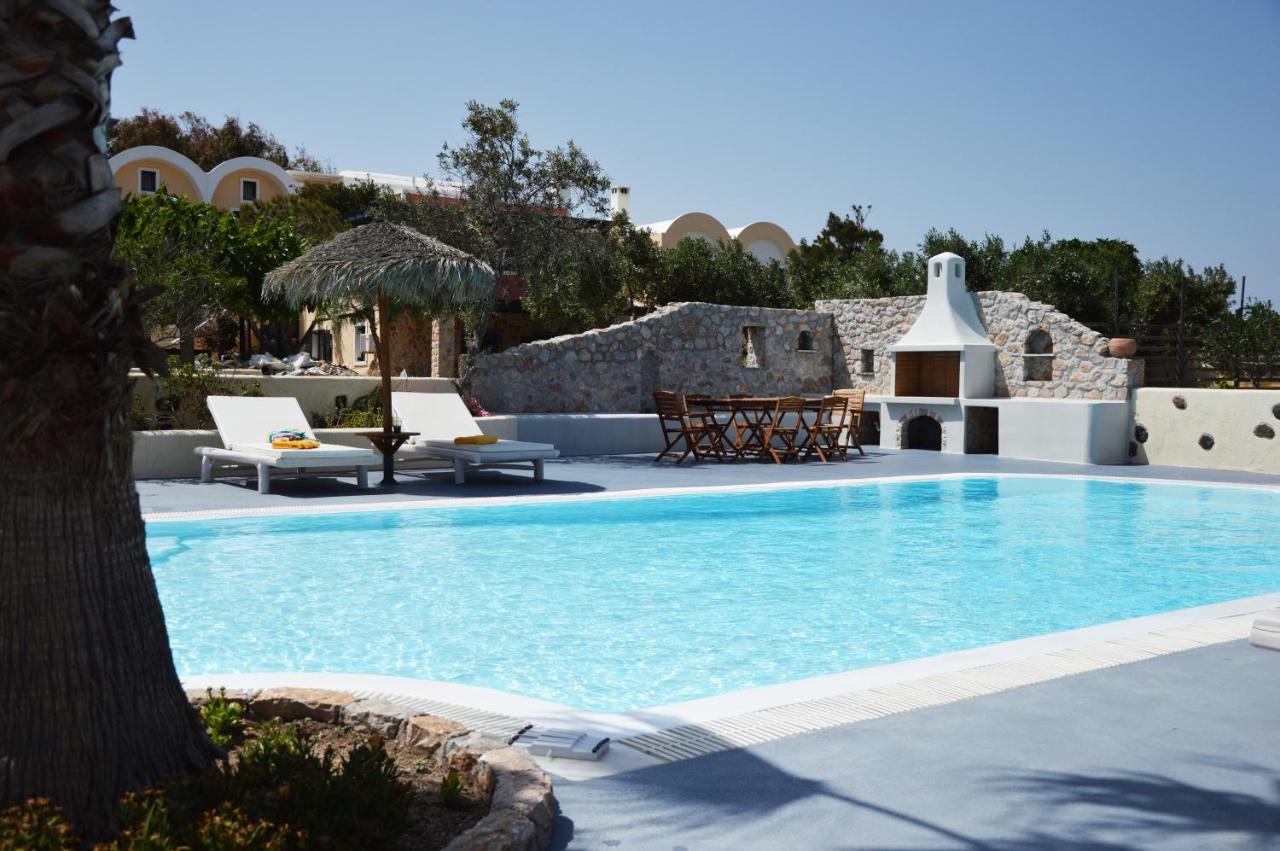 Theros Houses Santorini Kamari  Luaran gambar